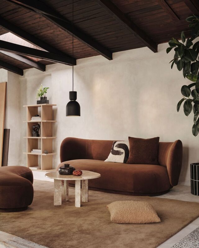 Blog Mood Pantone Mocha Mousse 2025 Color of the Year Ferm Living Mood  Rico SofaI