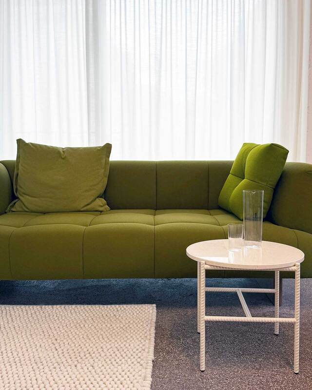 Mood Hay Showroom Zürich Sofa Wohnzimmer Quilton