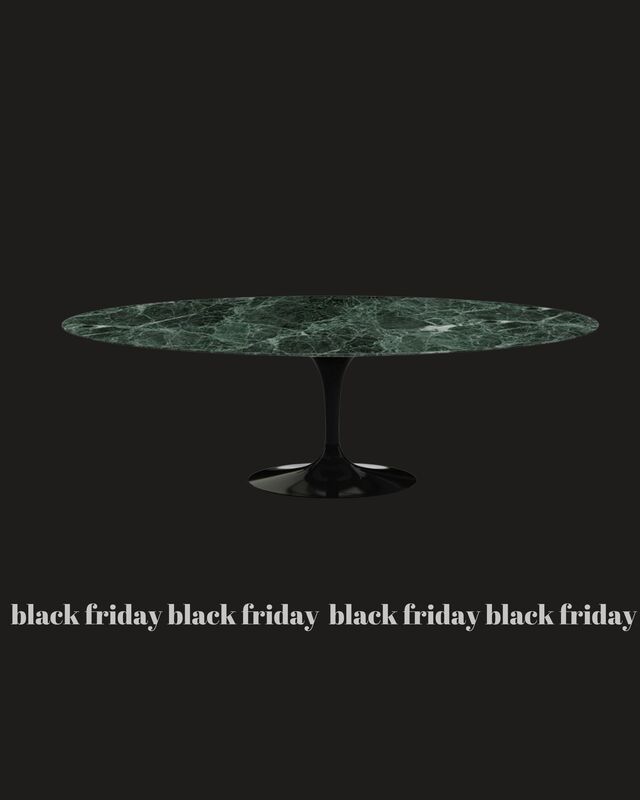 Mood Daily Promotion Kampagne Black Friday 2025 Knoll Saarinen Tisch