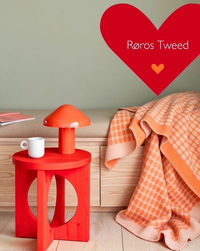 Mood Brand Visual Bed New LAbel Love Neuheit Roros Tweed Wolldecke Decke Plaid  Label Love Januar 2026
