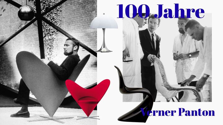 Store Header 16:9 100 Jahre Verner Panton Graphic Asset Collage 