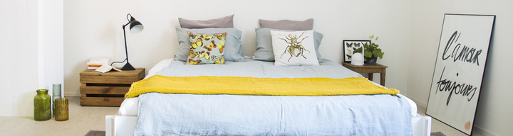 Header Schlafzimmer mit Akzenten