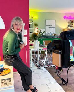 Willkommen im bunten Zuhause von Tamara 