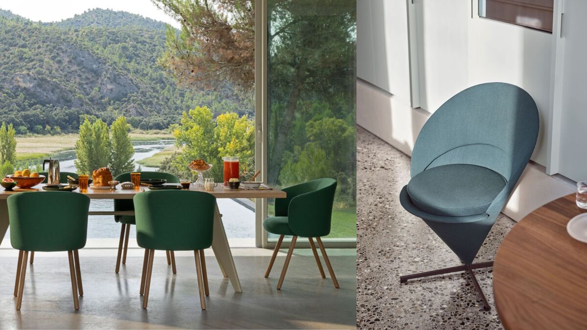 Store Header 16:9 Dining Vitra Promo Polster Stuhl Polsterstuhl Mikado Cone 
