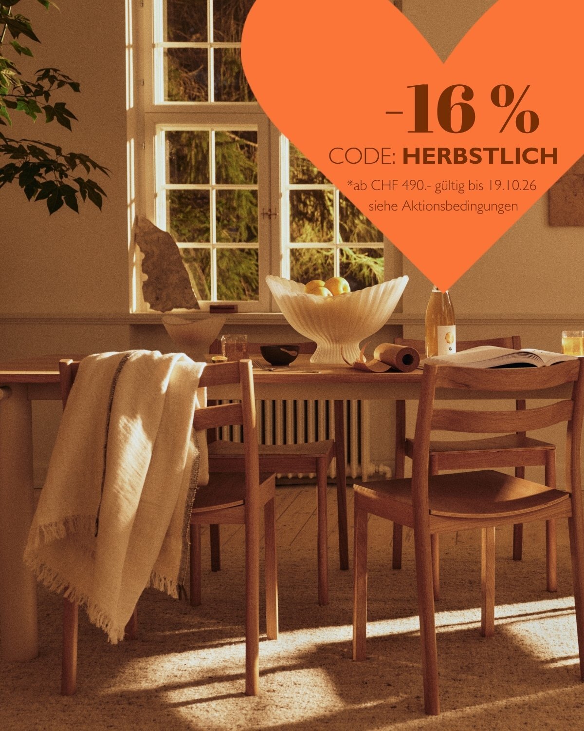 🍁 Verlieb dich neu in dein Zuhause mit Code HERBSTLICH 🧡