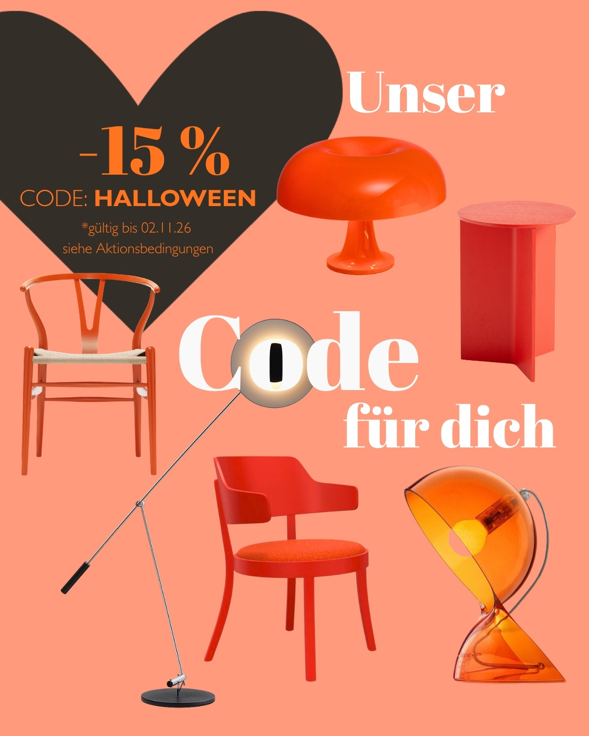 🧡 Spooky Treats fürs Zuhause: Code HALLOWEEN 🎃