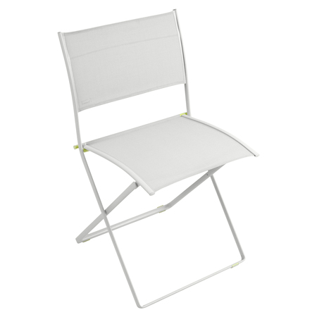 Fermob Stuhl Plein Air Metallgrau / Silber 38 ohne Armlehne