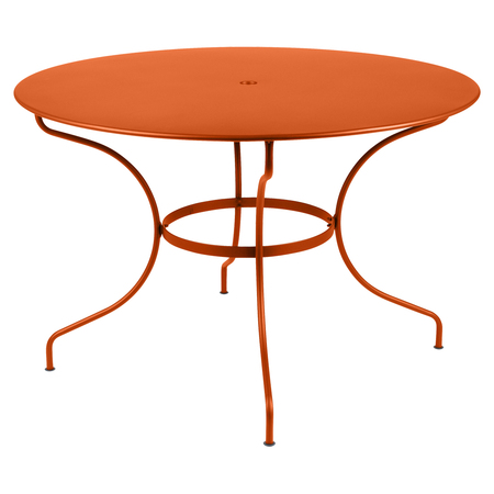 Fermob Tisch Opéra Karotte / Orange 27 ø 117 cm
