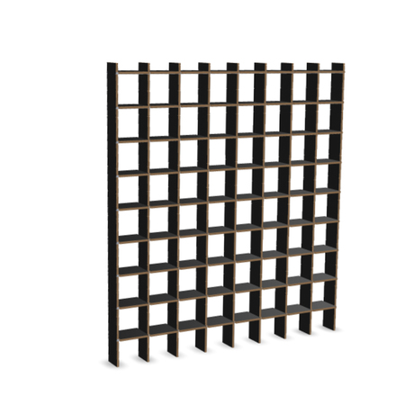 Regal FNP X 200 Hoch Schwarz Nils Holger Moormann