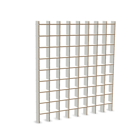 Regal FNP X 200 Hoch Weiss Nils Holger Moormann