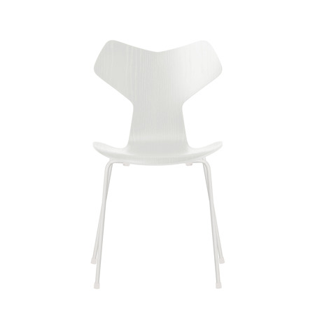 Fritz Hansen Stuhl 'Grand Prix' gefärbte Esche  Lavender Blue 815,  43 cm 