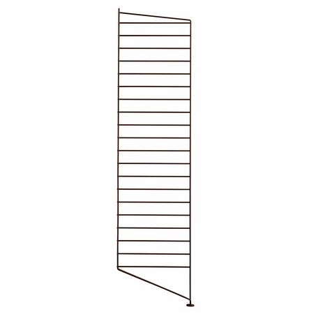 String Furniture Floor Panels / Pack 1 Braun, H: 115 cm, T: 30 cm