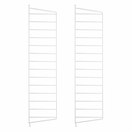 String Furniture Wall Panels / Pack 2 Weiss, H: 75 cm, T: 20 cm