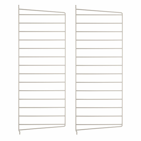String Furniture Wall Panels / Pack 2 Beige, H: 75 cm, T: 30 cm