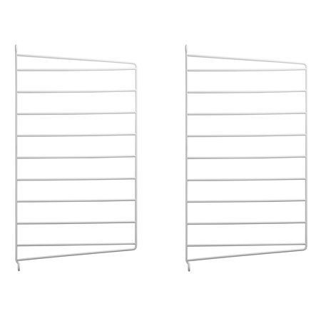 String Furniture Wall Panels / Pack 2 Weiss, H: 50 cm, T: 30 cm