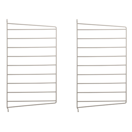 String Furniture Wall Panels / Pack 2 Beige, H: 50 cm, T: 30 cm