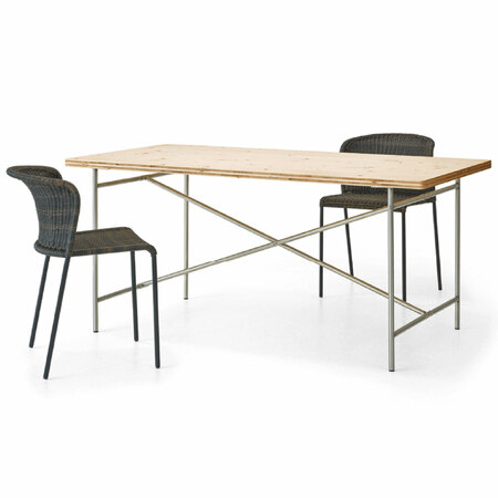 Richard Lampert  Aussentisch 'Eiermann 2'  200 x 90 cm 