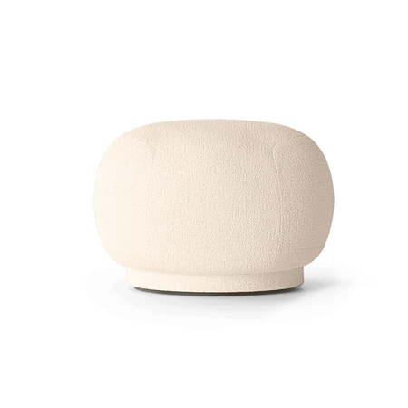 Ferm Living Rico Pouf Off-White - Wool Bouclé