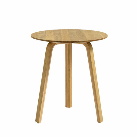 Hay Living Bella Coffee Table Ø: 45 cm / H: 49 cm , Eiche geölt