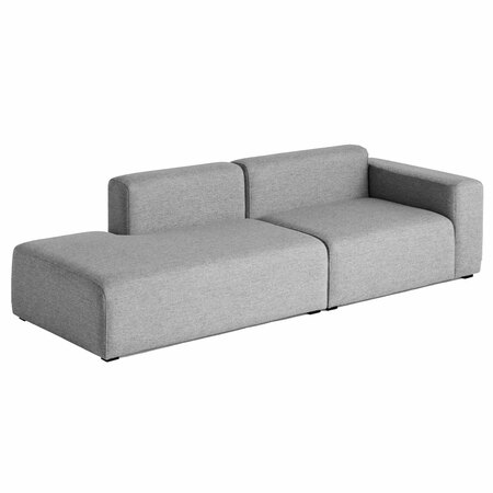 Hay Living Mags Soft End Module with right armrest B: 102 cm , Armlehne klassisch hoch, Telegrau 1 116 - Hallingdal