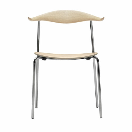 Carl Hansen & Søn Stuhl 'CH88T Eiche Weissöl geölt, Edelstahl