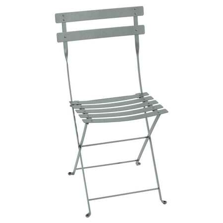 Fermob Stuhl 'Bistro' Lapiligrau C7, Metallstuhl
