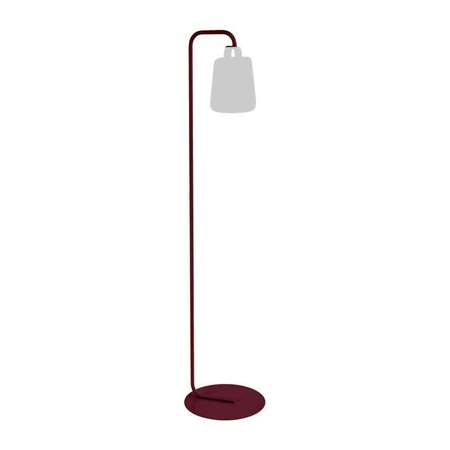 Fermob Lampenfuss für Lampe 'Balad' Einfacher Fuss, Schwarzkirsche B9