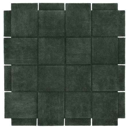 Design House Stockholm Furniture Basket Rug Grün, B: 245 cm / L: 245 cm