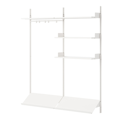 New Works New Works Wardrobe Shelf 3 Eichenfurnier / Weiss