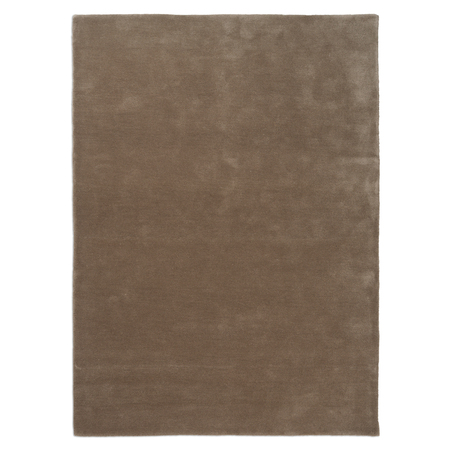 Ferm Living Stille Tufted Rug B: 160 cm / L: 250 cm , Ash Brown