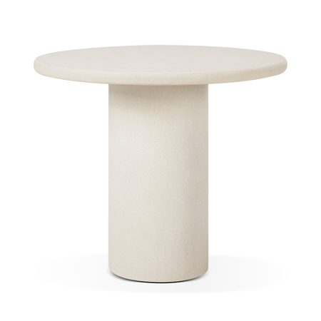 Ethnicraft Elements Tisch - Microcement - Off White - Rund W: 125 cm / D: 125 cm
