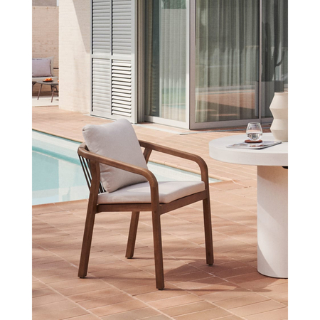 Malaret Gartenstuhl von Kave Home im 4er Set
