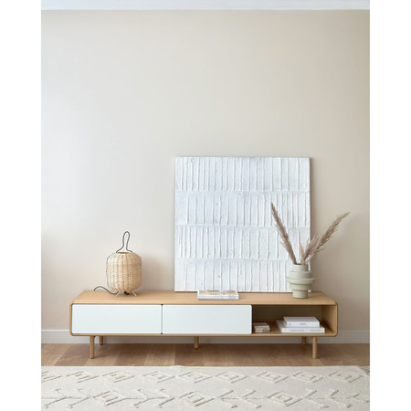 Kave Home  TV- Shrank 'Anielle' von Kave  Home Nature, gray