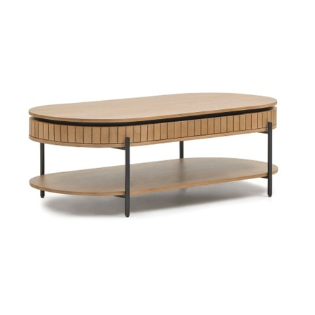 LICIA Couchtisch Mit Schublade 130 x 65 cm