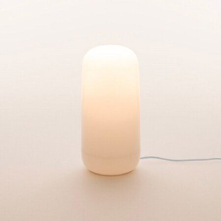 Artemide Tischleuchte mit Stecker Gople von Artemide White