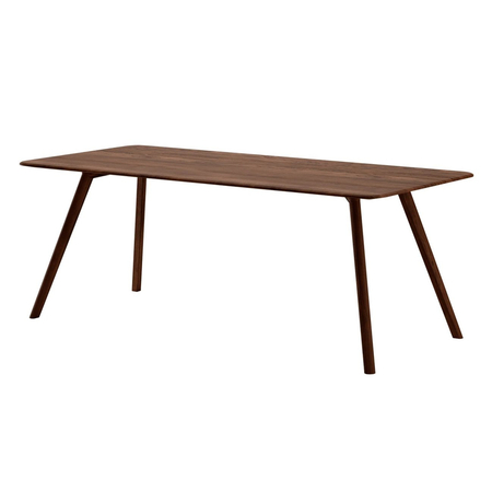 Objekte unserer Tage Tisch Meyer 23 von Objekte unserer Tage Walnut waxed, T: 200 cm