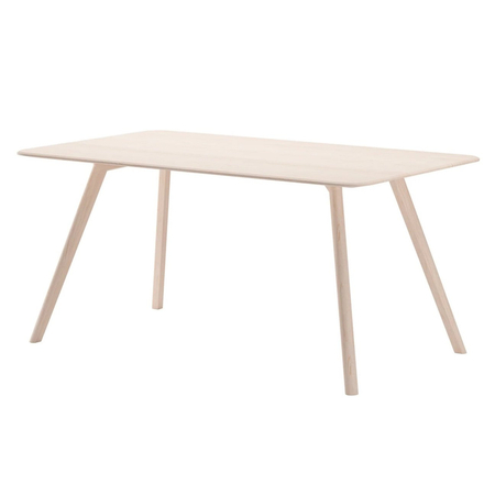Objekte unserer Tage Tisch Meyer 23 von Objekte unserer Tage Ash waxed with white pigment, T: 160 cm