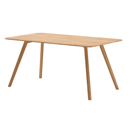 Objekte unserer Tage Tisch Meyer 23 von Objekte unserer Tage Waxed oak, T: 160 cm