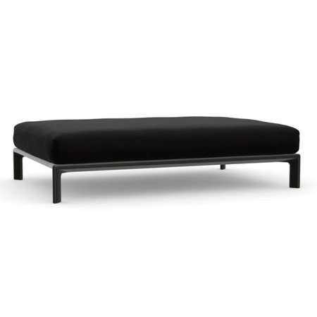 Vitra Anagram Sofa Plattform mit Sitzkissen 1100 x 1650 mm Sand 02 - Linho, Dark Bordeaux 60 powder-coated (texture), W: 165 cm / D: 110 cm