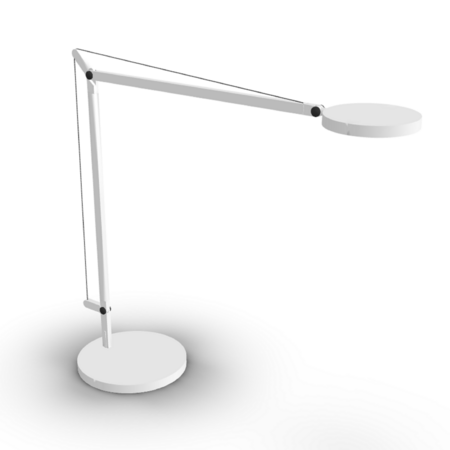 Artemide Tischleuchte Demetra Lettura von Artemide White - mit Tischfuß