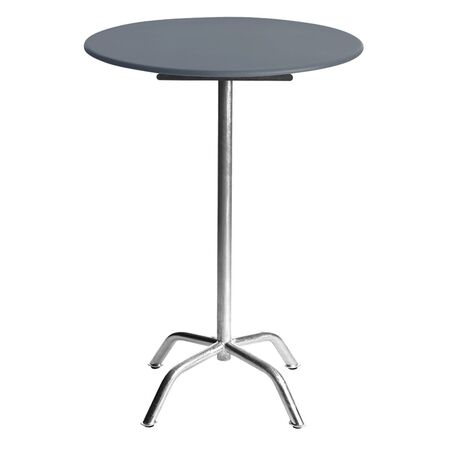 Manufakt Runder Stehtisch 'Bättig' Matt Kieselgrau, Ø: 60 cm, 3-Beinig