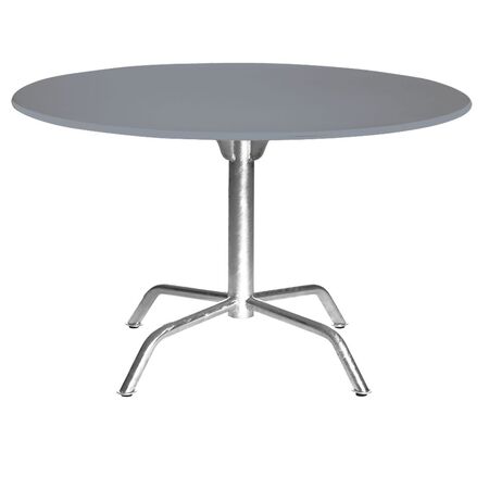 Manufakt Grosser Clubtisch 'Bättig' Matt Kieselgrau, Ø: 120 cm