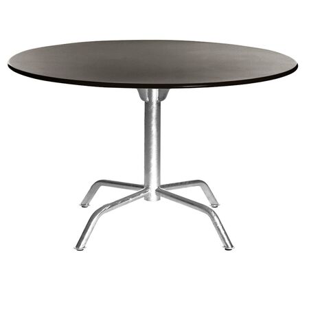 Manufakt Grosser Clubtisch 'Bättig' Matt Lehmbraun, Ø: 120 cm