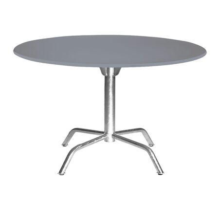 Manufakt Grosser Clubtisch 'Bättig' Matt Kieselgrau, Ø: 80 cm