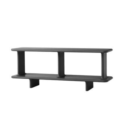 &Tradition Archivo JH43 Black Grey, B: 140 cm / H: 54 cm