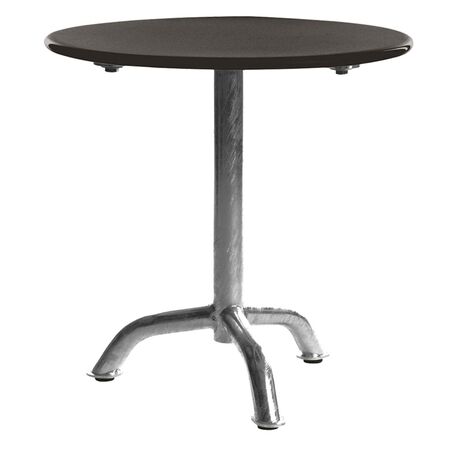 Manufakt Kleiner Clubtisch 'Bättig' Matt Erdbraun, Ø: 50 cm	