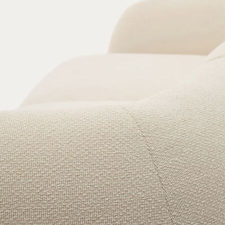 Kave Home 3-Sitzer Sofa Martina von Kave Home Links, Ecru - Chenille