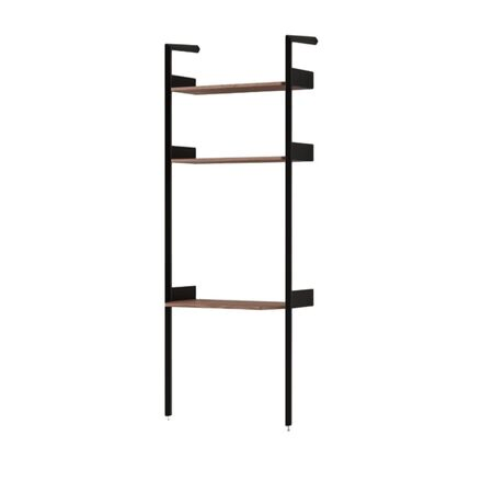 &Tradition Rombe Full Bay Desk IF2 von &Tradition Anthrazit Walnuss lackiert