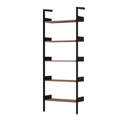 &Tradition Rombe Full Bay Shelves IF1 von &Tradition Anthrazit Walnuss lackiert