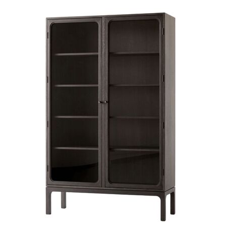 &Tradition Vitrine Trace SC88 & SC87 von &Tradition Eiche Dunkel Gebeizt, B: 120 cm 